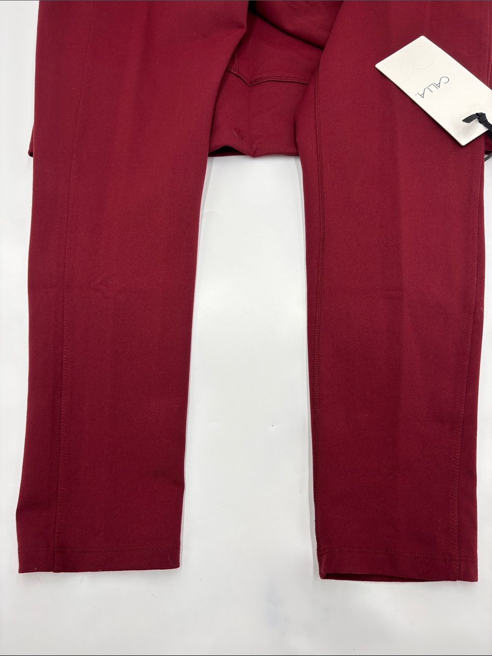 CALIA Essential Full Length Leggings in Deep Merlot - Picture 4 of 7